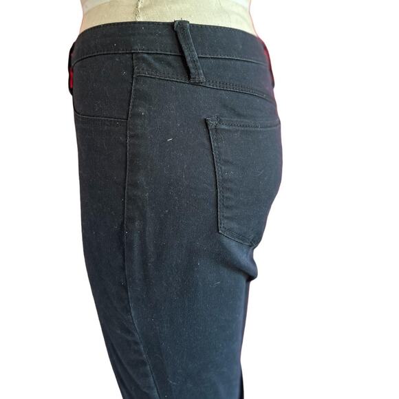 Womens Jegging Size 5 Black High Rise Soft Goth Business Casual Everyday Wear - Picture 5 of 6